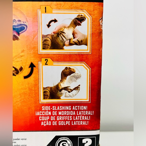 Jurassic World Velociraptor & Dr.Grant Figures - Picture 3 of 9